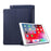 Leather Case for iPad 10.2 (2021) / (2020) / (2019) Origami Stand Tablet Protective Shell - Dark Blue - 1