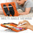 Anti-scratch Shockproof Kickstand PC+Silicone Tablet Hybrid Case for iPad 10.2 (2020)/(2019) - Orange - 5