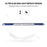 Tri-fold Plastic+PU Leather Tablet Case for iPad 10.2 (2021)/(2020)/(2019) - Dark Blue - 6