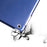 Tri-fold Plastic+PU Leather Tablet Case for iPad 10.2 (2021)/(2020)/(2019) - Dark Blue - 7