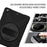 360 Degree Swivel Kickstand PC + Silicone Hybrid Case for iPad 10.2 (2021) / (2020) / (2019) - Black - 4