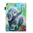 Patterned Leather Stand Card Holder Tablet Case for iPad 9.7-inch (2018)/(2017)/Air 2/Air (2013) - Elephant - 3
