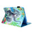 Patterned Leather Stand Card Holder Tablet Case for iPad 9.7-inch (2018)/(2017)/Air 2/Air (2013) - Elephant - 4
