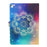 Patterned Leather Card Holder Stand Tablet Protective Casing for iPad 10.2 (2021)/(2020)/(2019) - Stars Decor Flower - 3