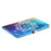 Patterned Leather Card Holder Stand Tablet Protective Casing for iPad 10.2 (2021)/(2020)/(2019) - Stars Decor Flower - 5