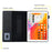 Multiple Viewing Foldable Stand Leather Wallet Tablet Case for iPad 10.2 (2021)/(2020)/(2019)/Pro 10.5-inch (2017)/Air 10.5 inch (2019) - Black - 4