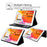 Multiple Viewing Foldable Stand Leather Wallet Tablet Case for iPad 10.2 (2021)/(2020)/(2019)/Pro 10.5-inch (2017)/Air 10.5 inch (2019) - Black - 5