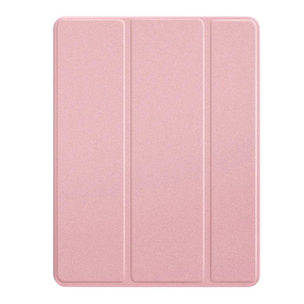 Tri-fold Stand Smart Wake/Sleep Leather Case [with Apple Pencil Storage Groove] for iPad 10.2 (2021)/(2020)/(2019)/ Air 10.5 inch (2019) / Pro 10.5-inch (2017) - Rose Gold - 1