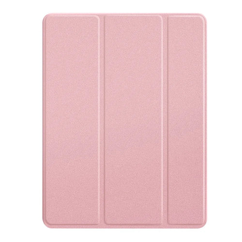 Tri-fold Stand Smart Wake/Sleep Leather Case [with Apple Pencil Storage Groove] for iPad 10.2 (2021)/(2020)/(2019)/ Air 10.5 inch (2019) / Pro 10.5-inch (2017) - Rose Gold - 1