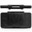 QIALINO For iPhone 11 Pro 5.8-inch Cowhide Leather Holster Phone Case Waist Loop Bag - Black - 6
