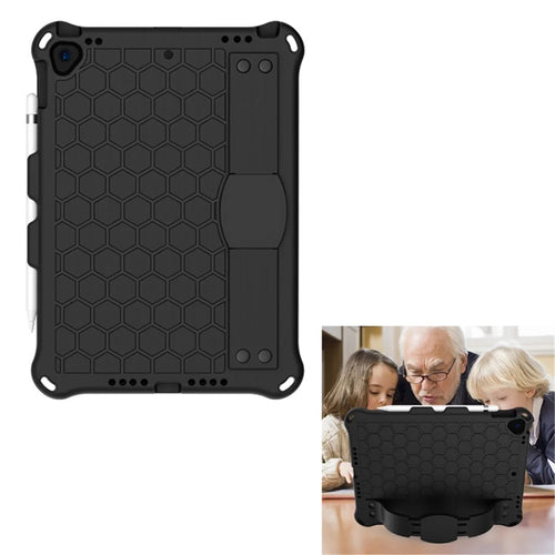 Honeycomb Texture EVA Tablet Combo Shell for iPad 10.2 (2021)/(2020)/(2019)/iPad Pro 10.5-inch (2017)/iPad Air 10.5 inch (2019) - Black - 1