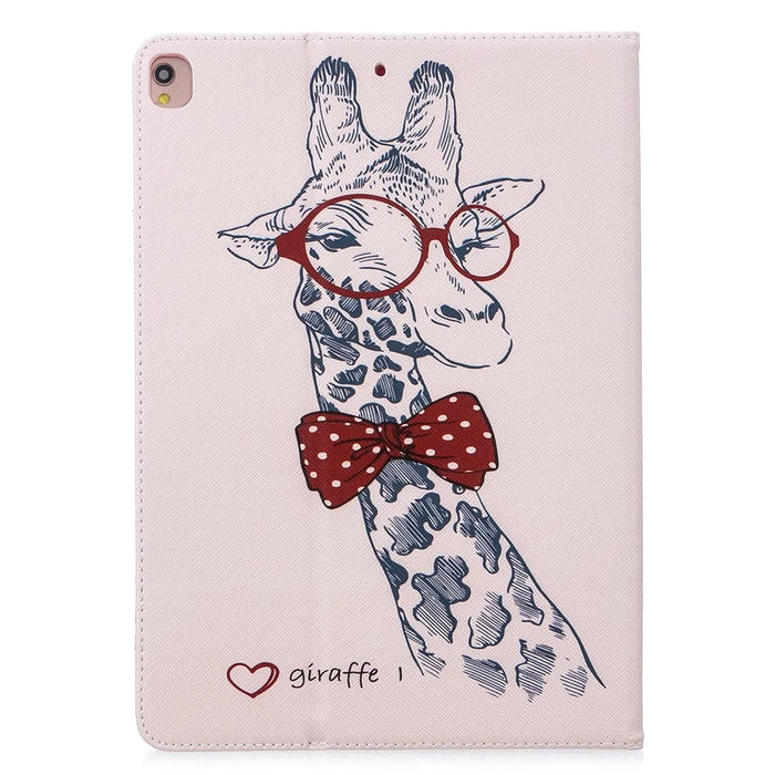 Pattern Printing Wallet Stand Leather Tablet Case for iPad 10.2 (2021)/(2020)/(2019) - Giraffe - 3