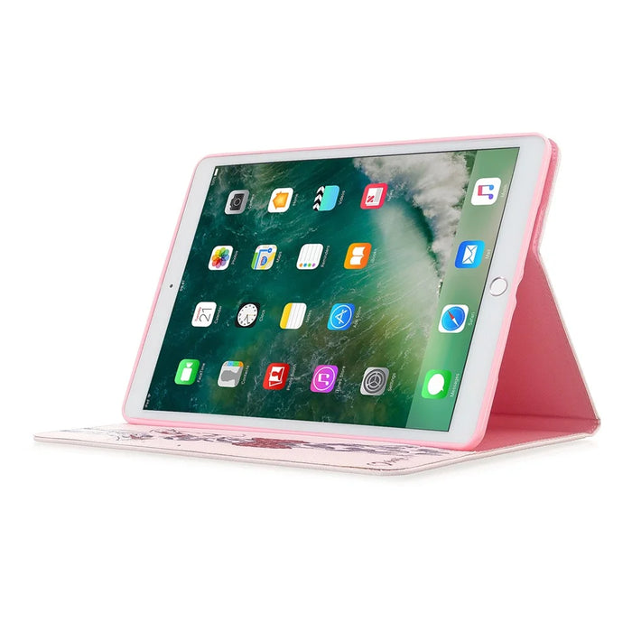 Pattern Printing Wallet Stand Leather Tablet Case for iPad 10.2 (2021)/(2020)/(2019) - Giraffe - 5