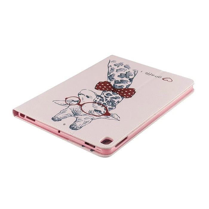 Pattern Printing Wallet Stand Leather Tablet Case for iPad 10.2 (2021)/(2020)/(2019) - Giraffe - 7