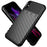 Thunder Series Twill Skin Texture Soft TPU Back Phone Case for iPhone X / XS 5.8 inch - Black - 2