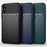 Thunder Series Twill Skin Texture Soft TPU Back Phone Case for iPhone X / XS 5.8 inch - Black - 3