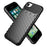 Thunder Series Twill Skin Texture TPU Back Case for iPhone SE (2020) / SE (2022) / 7 / 8 4.7 inch - Black - 2