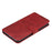 For iPhone XR 6.1 inch Solid Color Flip Leather Wallet Mobile Phone Covering - Red - 6