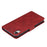 For iPhone XR 6.1 inch Solid Color Flip Leather Wallet Mobile Phone Covering - Red - 7