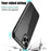Tempered Glass (Front & Back) + TPU Frame Combo Cover for iPhone 11 Pro Max 6.5 inch - Black - 3