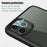 Tempered Glass (Front & Back) + TPU Frame Combo Cover for iPhone 11 Pro Max 6.5 inch - Black - 6