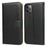 For iPhone 11 Pro 5.8-inch Genuine Leather + PC Phone Case Wallet Stand Full Protection Folio Flip Protective Cover - 2