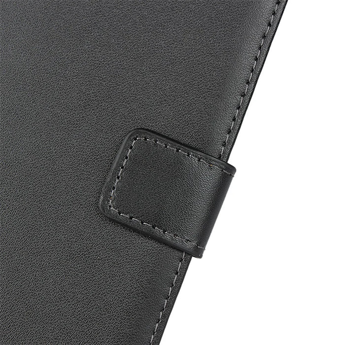For iPhone 11 Pro 5.8-inch Genuine Leather + PC Phone Case Wallet Stand Full Protection Folio Flip Protective Cover - 7
