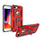 Hybrid PC TPU Kickstand Armor Style Phone Case for iPhone 6 Plus/7 Plus/8 Plus 5.5 inch - Red - 2