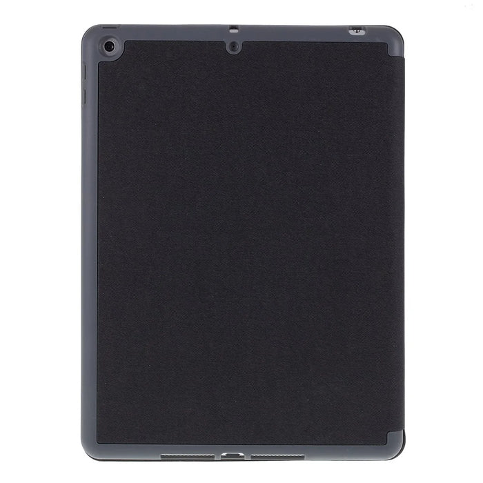 MUTURAL Auto Wake Sleep Stand Smart Leather Tablet Case for iPad 10.2 (2021)/(2020)/(2019) - Black - 4