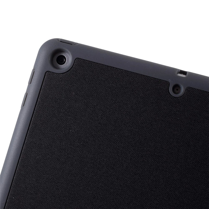 MUTURAL Auto Wake Sleep Stand Smart Leather Tablet Case for iPad 10.2 (2021)/(2020)/(2019) - Black - 5