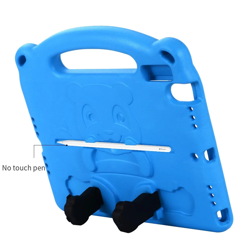 Panda Pattern EVA Shockproof Tablet Case with Kickstand for iPad 10.2 (2021)/(2020)/(2019) - Blue - 3