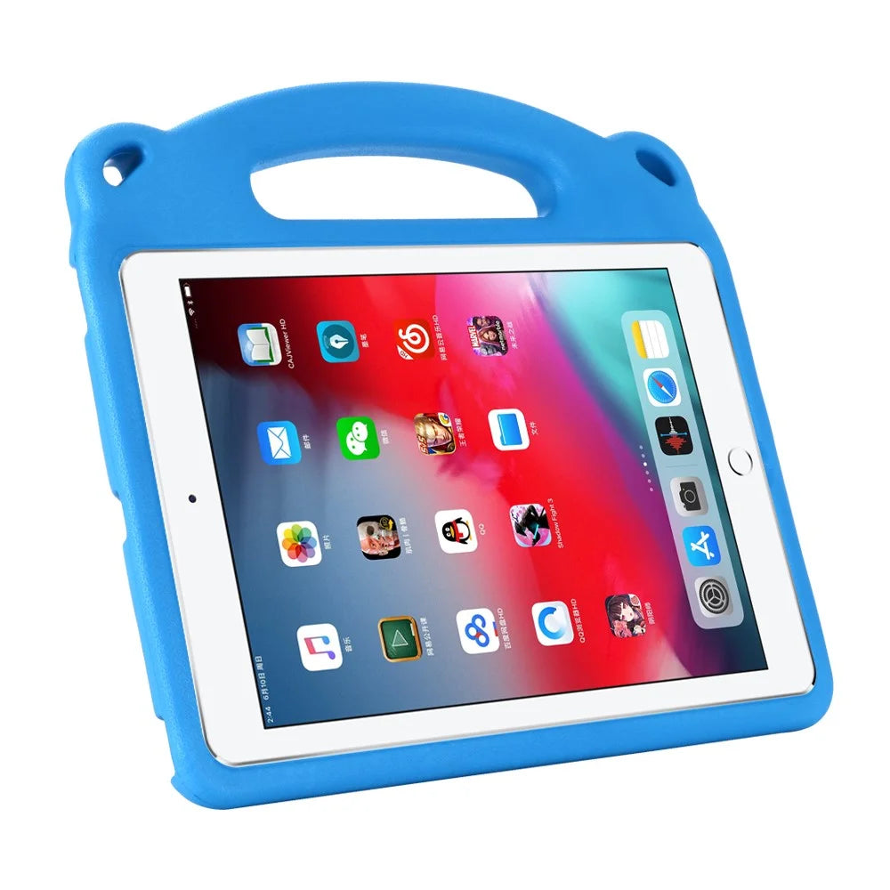 Panda Pattern EVA Shockproof Tablet Case with Kickstand for iPad 10.2 (2021)/(2020)/(2019) - Blue - 4