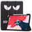Pattern Printing Tri-Fold Stand Leather Special Case for iPad Pro 11-inch (2022) / (2021) / (2020) / (2018) - Don't Touch Me - 1