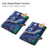 Printing Surface Tri-fold Stand Leather Smart Case for iPad Pro 11-inch (2022) / (2021) / (2020) / (2018) Tablet Cover - Painting Galaxy - 2