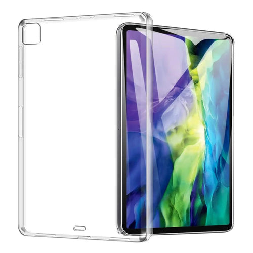 Dustproof Anti-scratch Anti-shock Clear Gel TPU Skin Cover for iPad Pro 12.9 (2022) / (2021) / (2020) / (2018) - 1