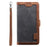 Vintage Splicing Style Wallet Stand Leather Phone Shell for iPhone 7 Plus/8 Plus 5.5 inch -  Grey - 3