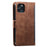 Retro Splicing Leather Covering for iPhone 11 Pro 5.8 inch - Grey - 5