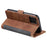 Retro Splicing Leather Covering for iPhone 11 Pro 5.8 inch - Grey - 7