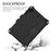 Honeycomb Texture EVA Tablet Hybrid Case for Apple iPad Mini (2019) 7.9 inch/Mini 4/Mini 3/Mini 2/iPad Mini - Black - 3