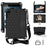 Honeycomb Texture EVA Tablet Hybrid Case with Shoulder Strap for Apple iPad Mini (2019) 7.9 inch/Mini 4/Mini 3/Mini 2/iPad Mini - Black - 1