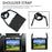 Honeycomb Texture EVA Tablet Hybrid Case with Shoulder Strap for Apple iPad Mini (2019) 7.9 inch/Mini 4/Mini 3/Mini 2/iPad Mini - Black - 5