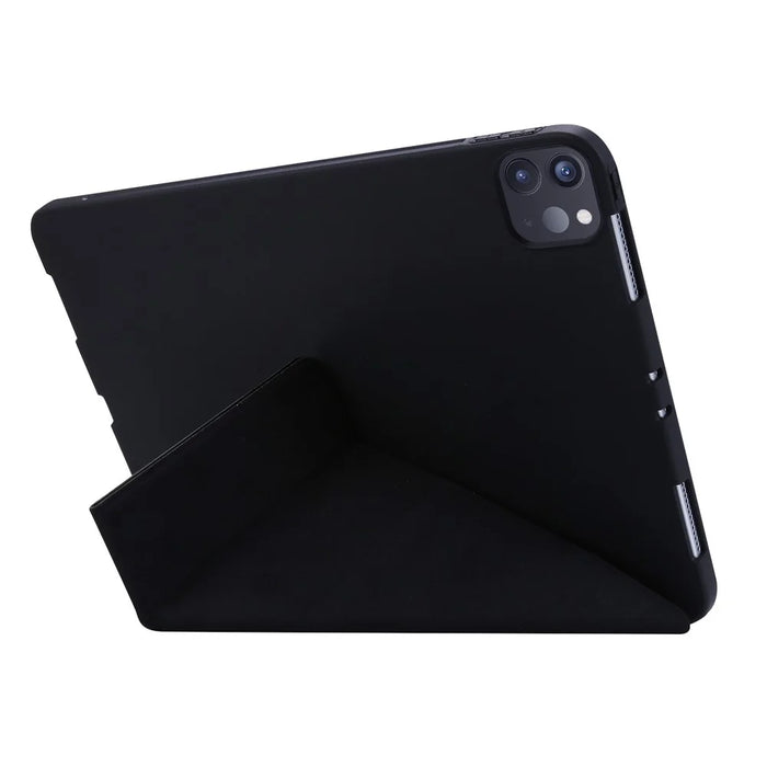 Origami Stand Leather Smart Case for iPad Pro 11-inch (2020) / (2022) / (2021) - Black - 3