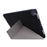 Retro Style Origami Smart Leather Stand Tablet Cover for iPad Pro 11-inch (2022) / (2021)(2020) - Black - 6