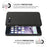 Cloth Texture Hard Plastic Case for iPhone SE (2020) / SE (2022) / 7 / 8 4.7 inch - Black - 5