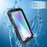 R-JUST Shockproof Dustproof Waterproof 360° Protective Shell with Kickstand for iPhone 11 6.1 inch - Black - 2
