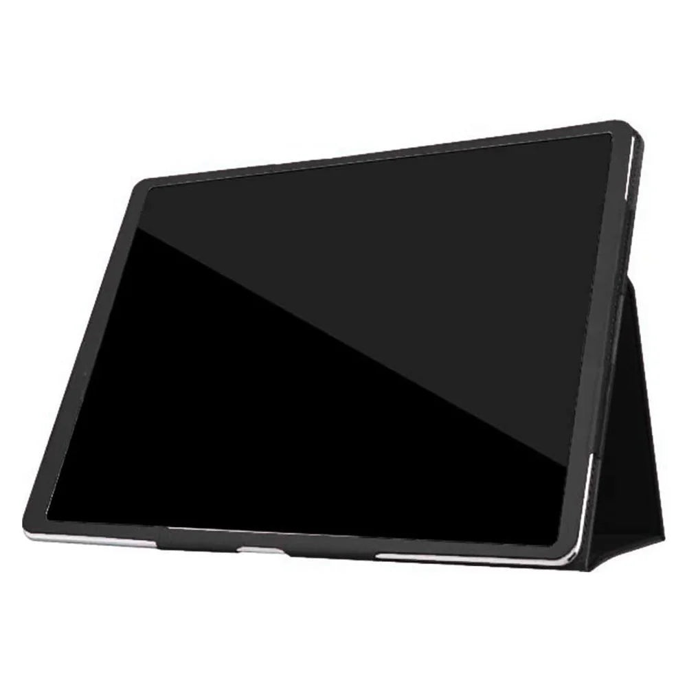 Litchi Surface Flip Stand Leather Tablet Cover for iPad Pro 12.9 (2022) (2021) (2020) - Black - 2