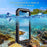 Waterproof PC+Metal+Tempered Glass Shell for iPhone 11 6.1 inch - Black - 3