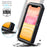 Waterproof PC+Metal+Tempered Glass Shell for iPhone 11 6.1 inch - Black - 4