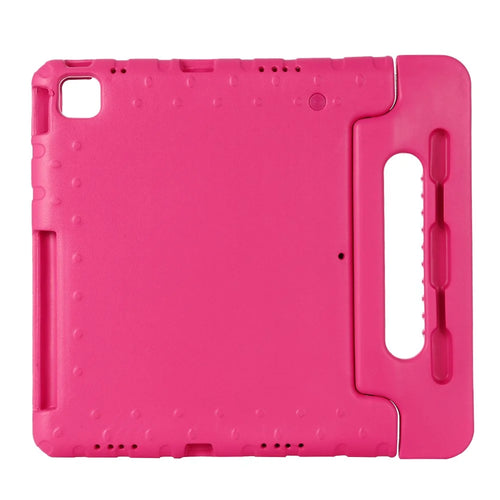Drop-proof Kids Safe EVA Foam Case with Kickstand for iPad Pro 12.9 (2022) (2021) (2020) - Rose - 1
