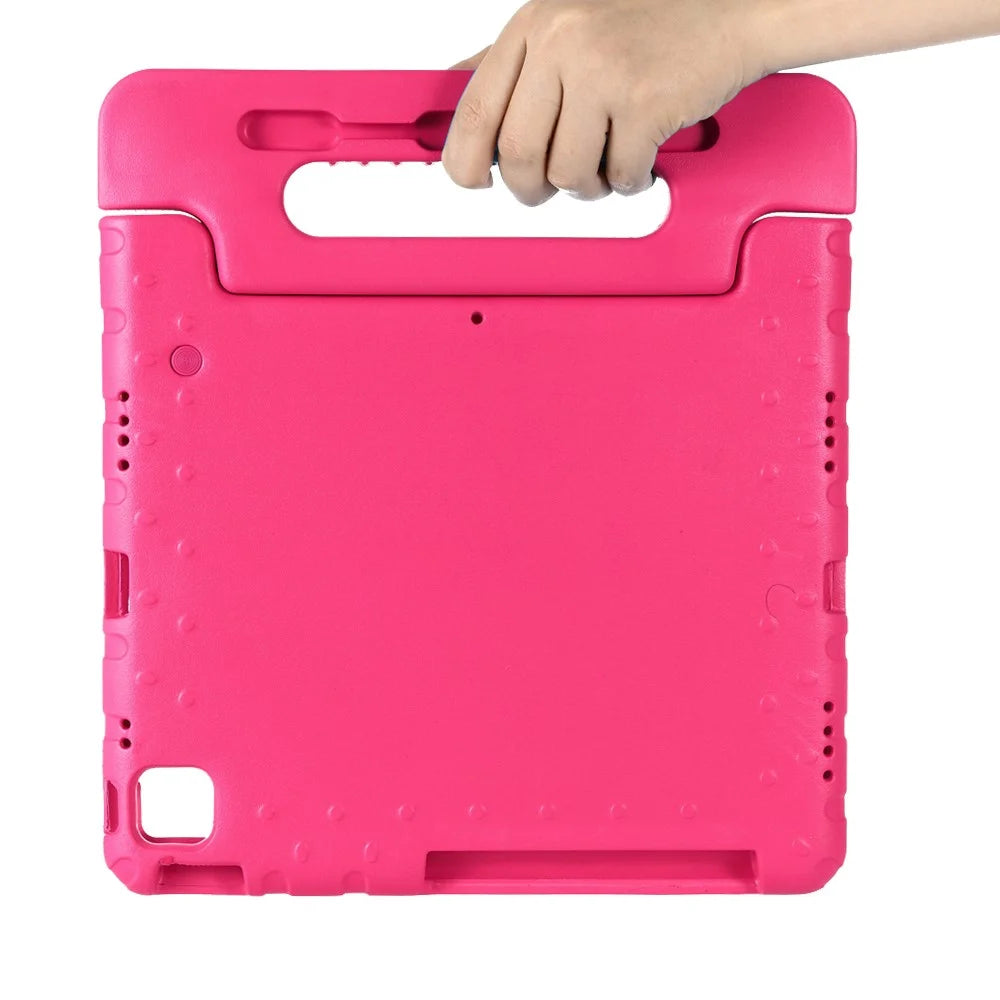 Drop-proof Kids Safe EVA Foam Case with Kickstand for iPad Pro 12.9 (2022) (2021) (2020) - Rose - 5